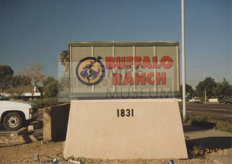 Buffalo Ranch Restaurant, 1831 E. Baseline Road, Tempe, Arizona