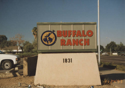 Buffalo Ranch Restaurant, 1831 E. Baseline Road, Tempe, Arizona