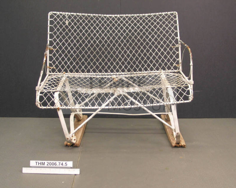 Wire Garden Bench