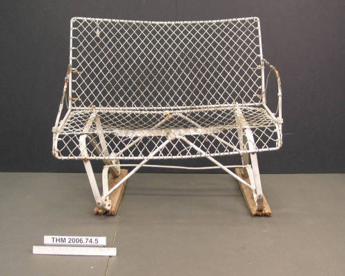 Wire Garden Bench