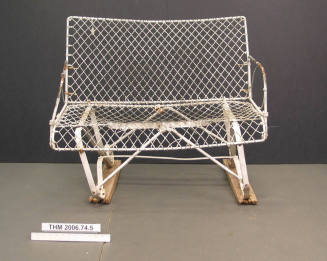 Wire Garden Bench