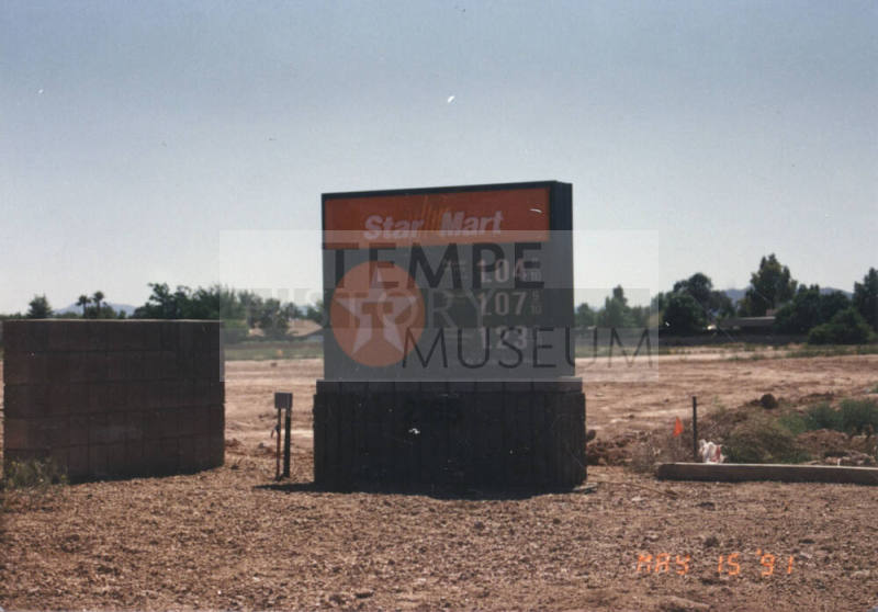 Texaco Starmart Gasoline Station - 2165 East Baseline Road - Tempe, Arizona