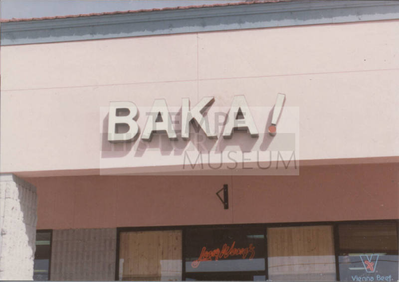 Baka!, 2700 W. Baseline Road, Tempe, Arizona