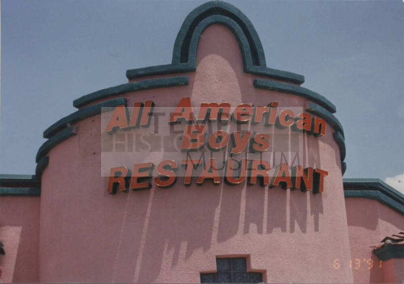 All American Boys Restaurant, 2700 W. Baseline Road, Tempe, Arizona