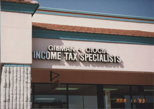 Gilman and Ciocia Income Tax Specialist, 2700 W. Baseline Road, Tempe, Arizona