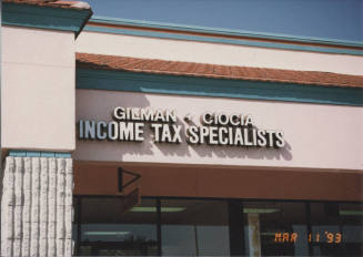 Gilman and Ciocia Income Tax Specialist, 2700 W. Baseline Road, Tempe, Arizona