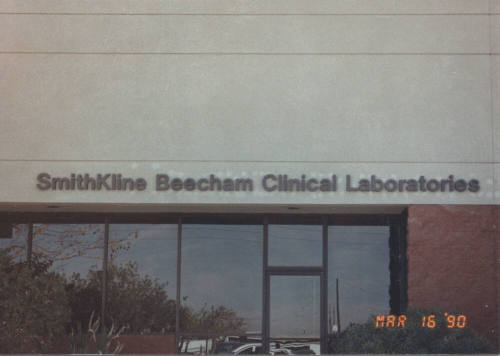 SmithKline Beecham Clinical Laboratories, 2727 W. Baseline Road, Tempe, Arizona