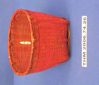 Red Straw Basket