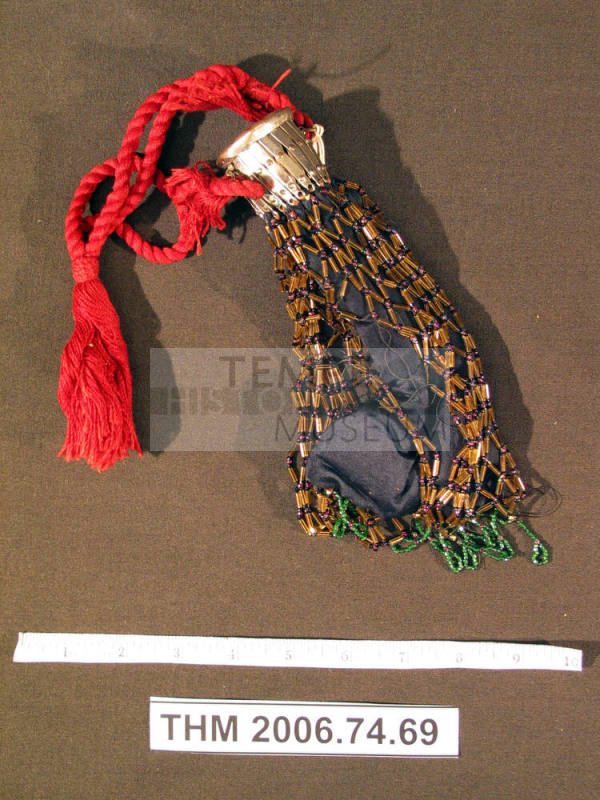 Beaded purse