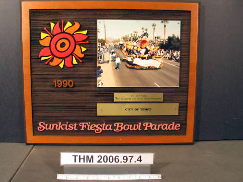 Sunkist Fiesta Bowl Parade Award