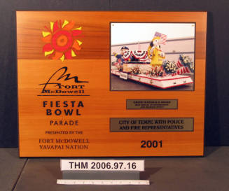 Fort McDowell Fiesta Bowl Parade Award