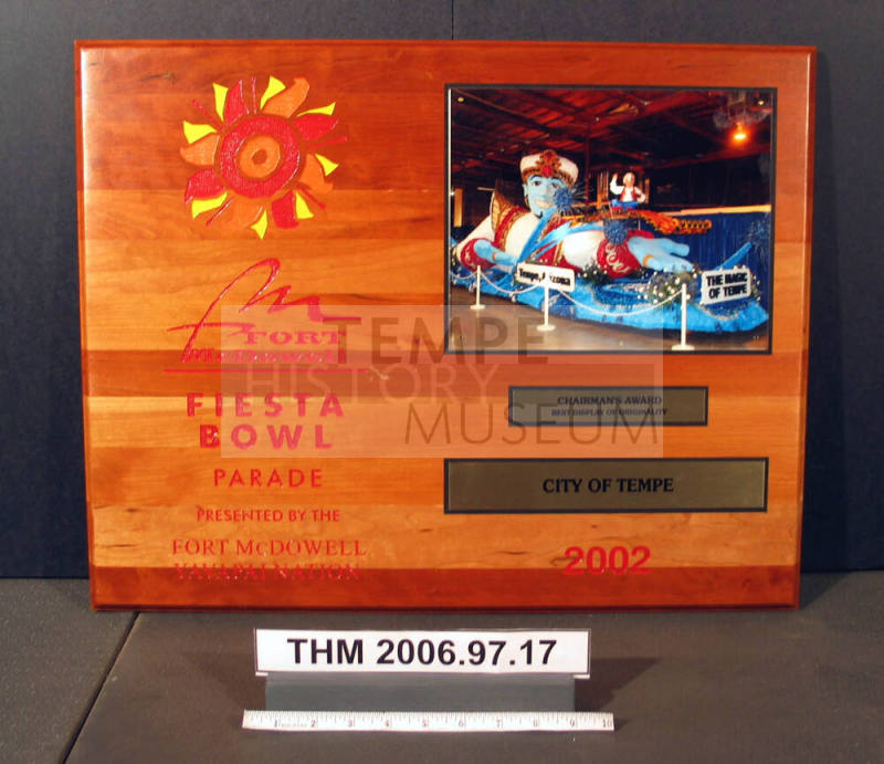 Fort McDowell Fiesta Bowl Parade Award