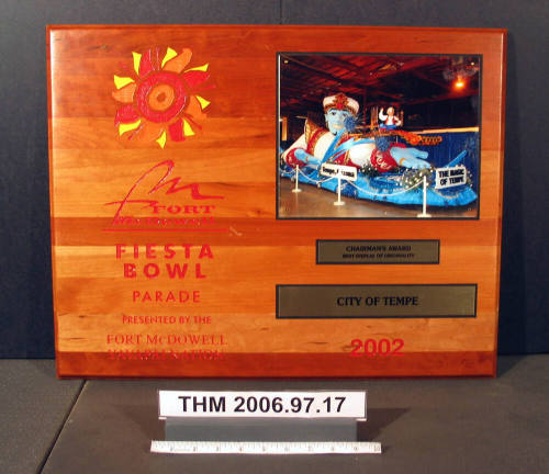 Fort McDowell Fiesta Bowl Parade Award