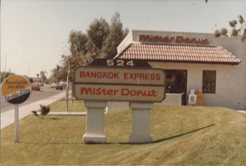 Bangkok Express and Mister Donut - 524 West Broadway Road  - Tempe, Arizona