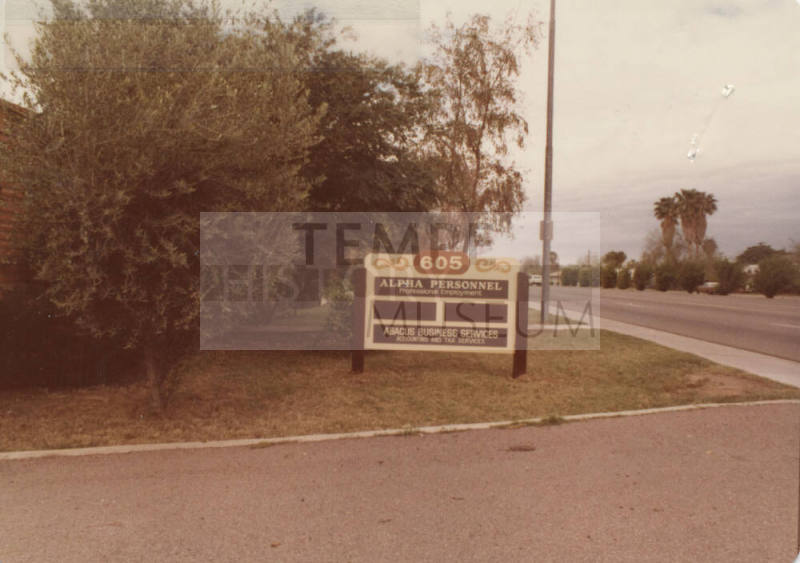 Alpha Personnel and Abacus Business - 605 East Broadway Road  - Tempe, Arizona