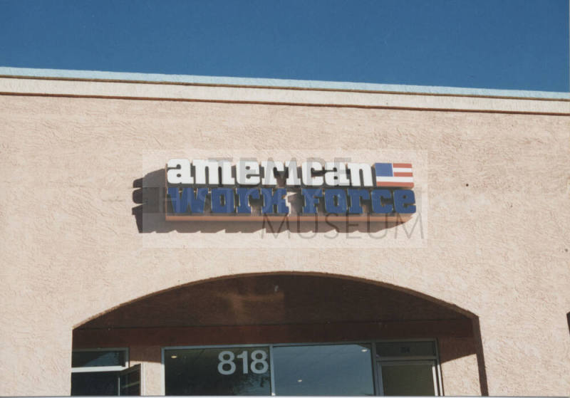 American Work Force, 818 W. Broadway Road, Tempe, Arizona