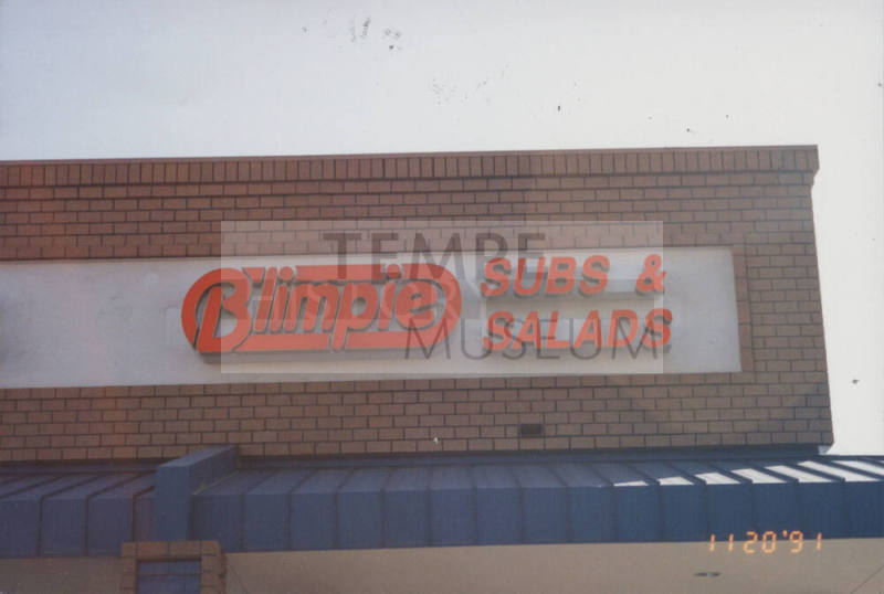 Blimpie Subs and Salads - 911 East Broadway Road - Tempe, Arizona