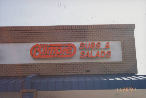 Blimpie Subs and Salads - 911 East Broadway Road - Tempe, Arizona