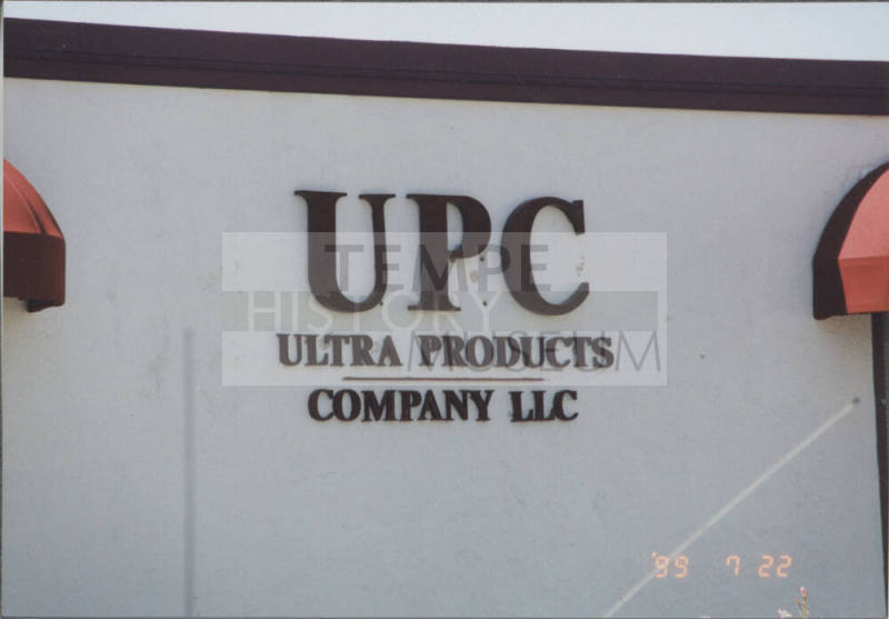 Ultra Products Company, LLC - 925 West Broadway Road - Tempe, Arizona