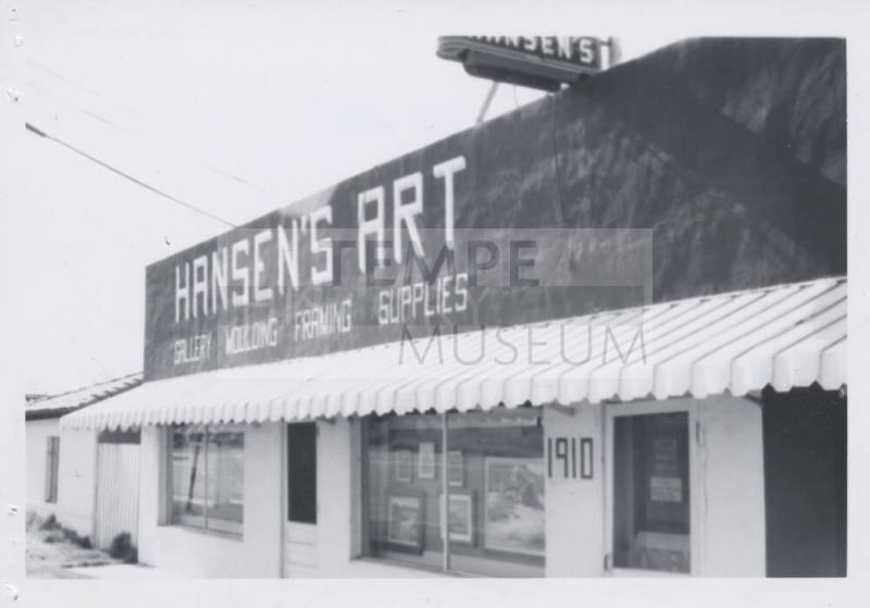 Hansen's Art Shop, Incorporated - 1910 East Apache Boulevard, Tempe, Arizona