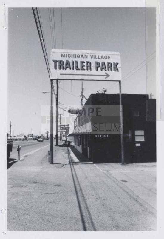 Michigan Village Trailer Park - 1912 East Apache Boulevard, Tempe, Arizona