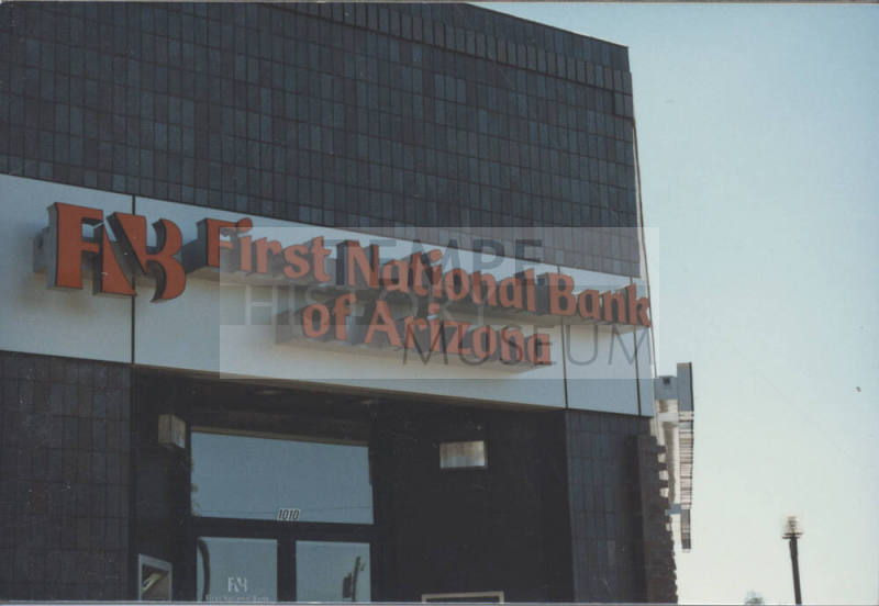 First National Bank of Arizona, 1010 W. Broadway Road, Tempe, Arizona