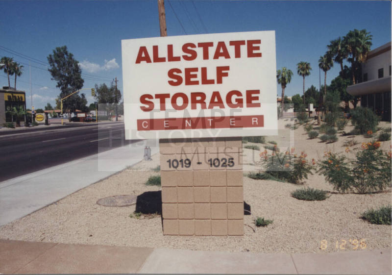 Allstate Self Storage Center - 1019-1025 East Broadway Road - Tempe, Arizona