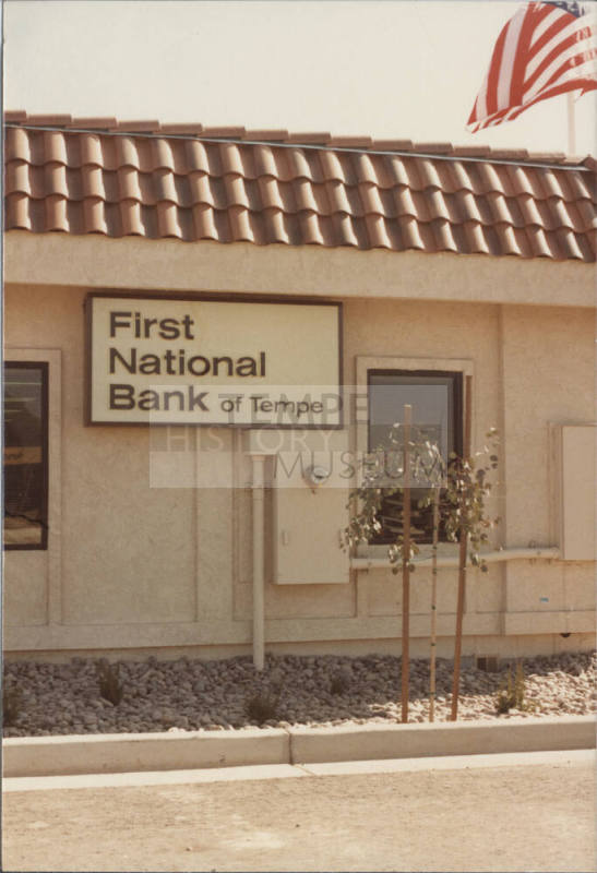 First National Bank of Tempe - 1122 East Broadway Road - Tempe, Arizona