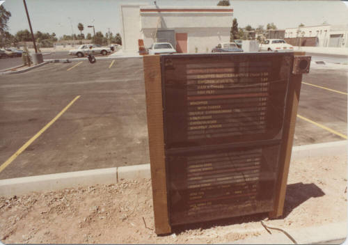 Burger King Restaurant - 1145 West Broadway Road - Tempe, Arizona