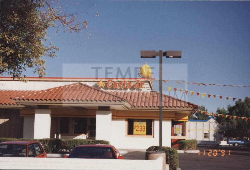 Carl's Jr. Restaurant - 1250 West Broadway Road - Tempe, Arizona