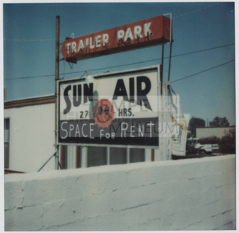 Sun Air Trailer Court - 1856 East Apache Boulevard, Tempe, Arizona