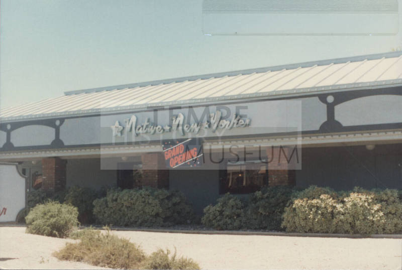 Native New Yorker Restaurant - 1301 East Broadway Road - Tempe, Arizona