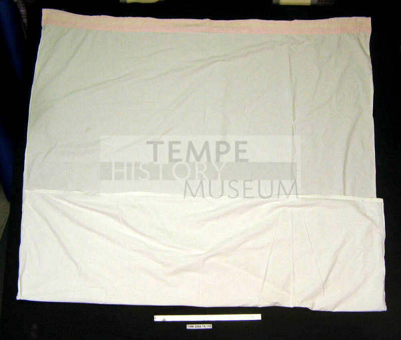 White bedsheets