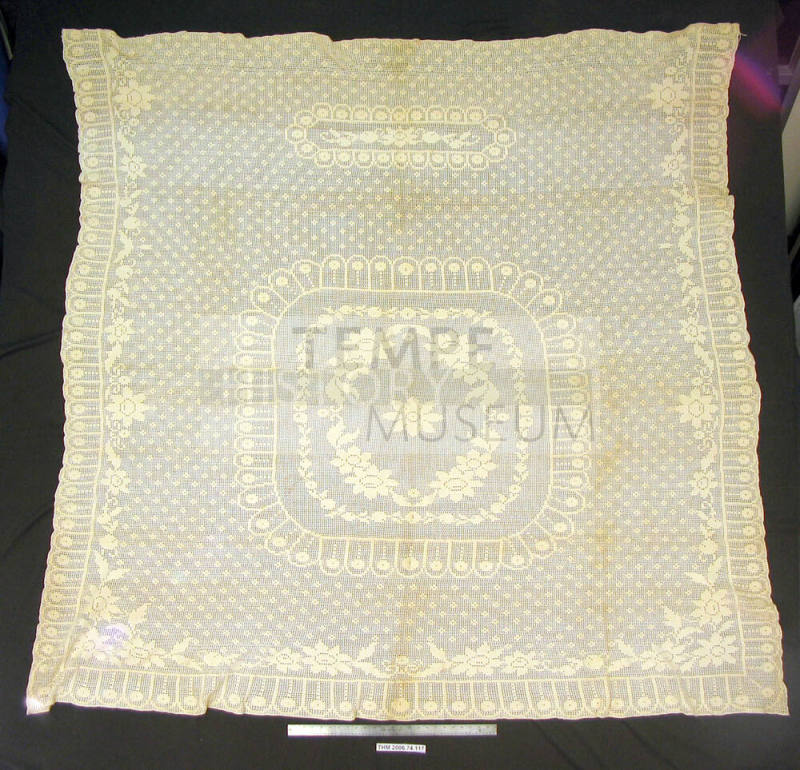 Crochet bedspread