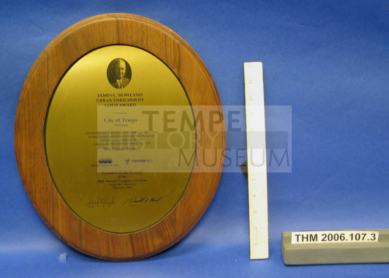 James C. Howland Urban Enrichment Gold Award