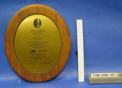 James C. Howland Urban Enrichment Gold Award
