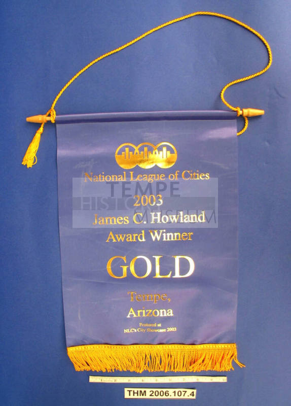 Naional League of Cities 2003 James C. Howland Award