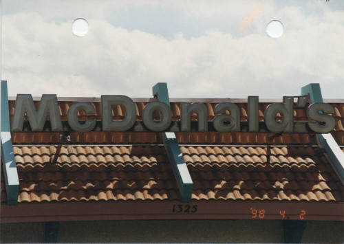 McDonald's Restaurant - 1325 West Broadway Road - Tempe, Arizona