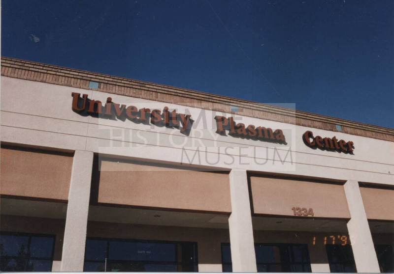 University Plasma Center - 1334 East Broadway Road - Tempe, Arizona