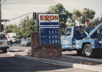 Exxon Service Station - 1340 West Broadway Road - Tempe, Arizona