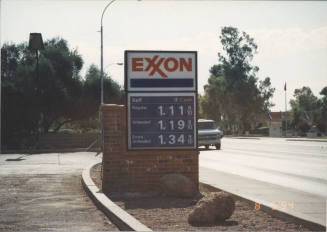 Exxon Service Station - 1340 West Broadway Road - Tempe, Arizona