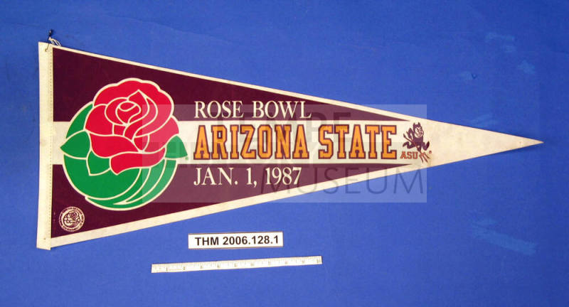 Rose Bowl, Arizona State, Jan. 1, 1987
