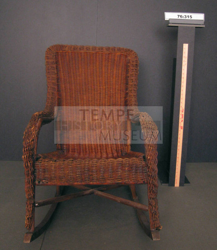Chair, Wicker Rocking