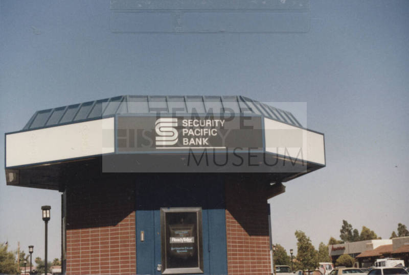 Security Pacific Bank, 1707 E.. Broadway Road, Tempe, Arizona