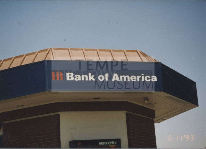 Bank of America, 1707 E.. Broadway Road, Tempe, Arizona