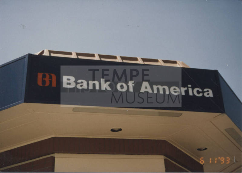 Bank of America, 1707 E.. Broadway Road, Tempe, Arizona