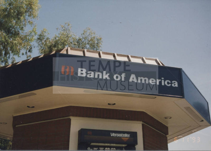 Bank of America, 1707 E.. Broadway Road, Tempe, Arizona