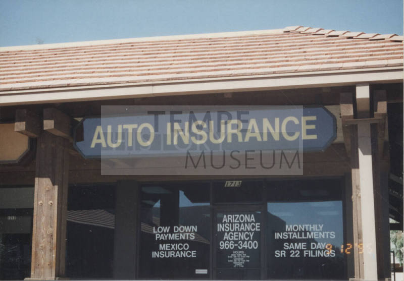 Arizona Insurance Agency - 1713 East Broadway Road - Tempe, Arizona