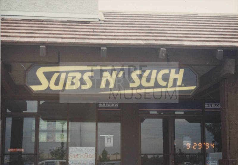 Subs N' Such - 1743 East Broadway Road - Tempe, Arizona