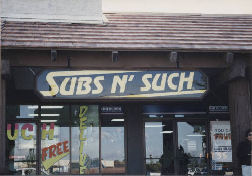 Subs N' Such - 1743 East Broadway Road - Tempe, Arizona